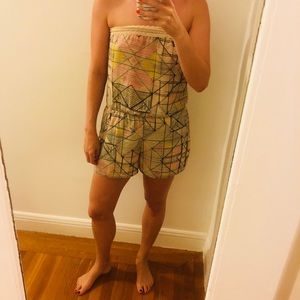 Final touch printed romper